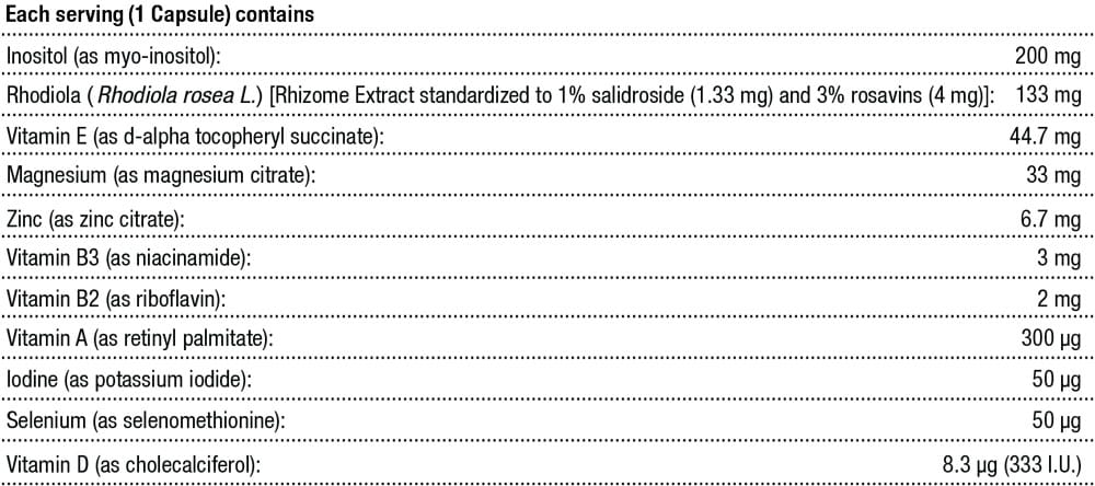 Metagenics Thyrosol 90s Nutritable