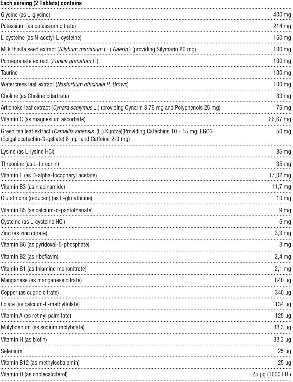 Metagenics AdvaClear Plus 60s Nutritable