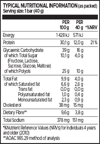 USN Protein Bar 40g Nutritable