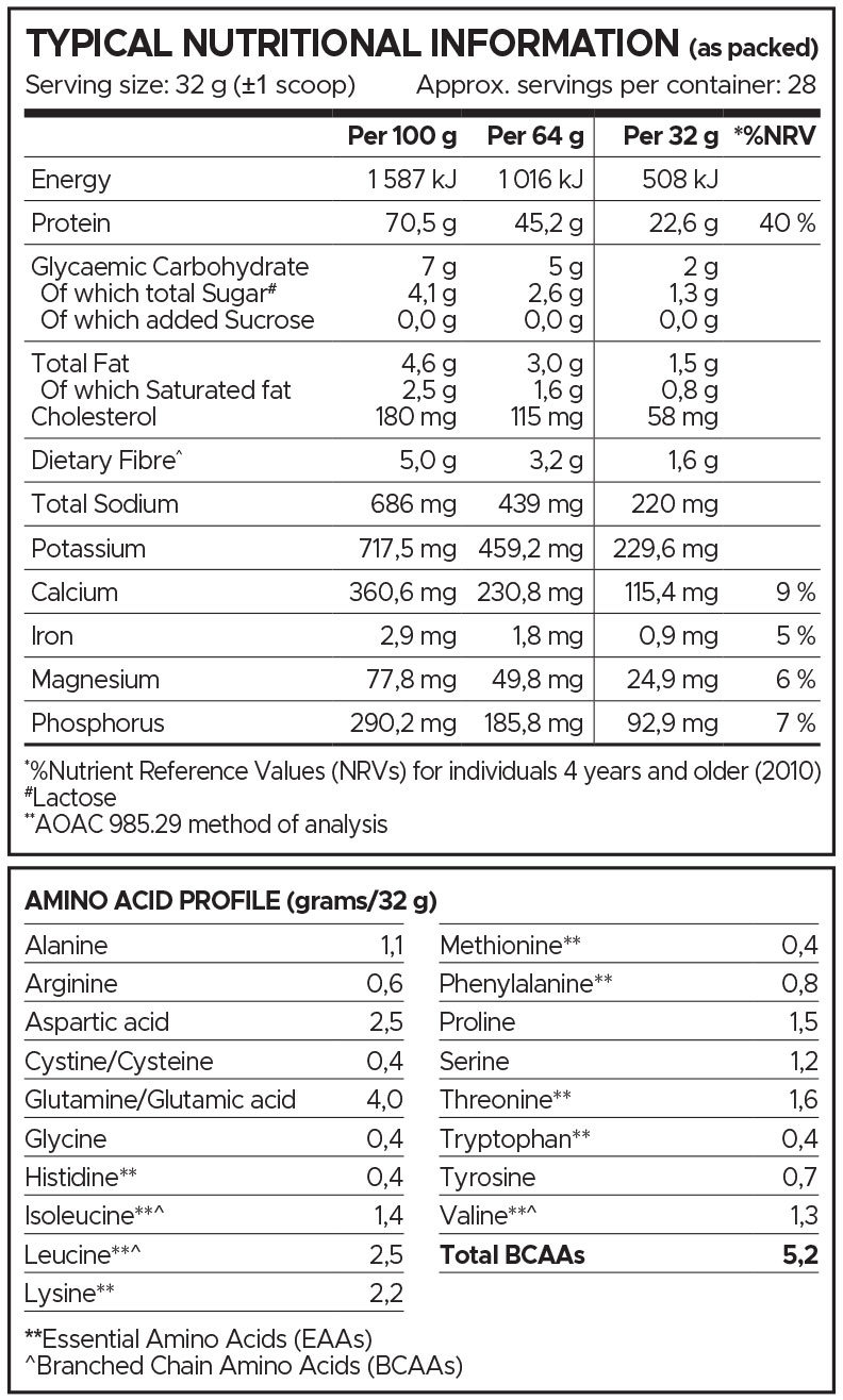 USN Blue Lab Whey Protein Chocolate 908g Nutritable