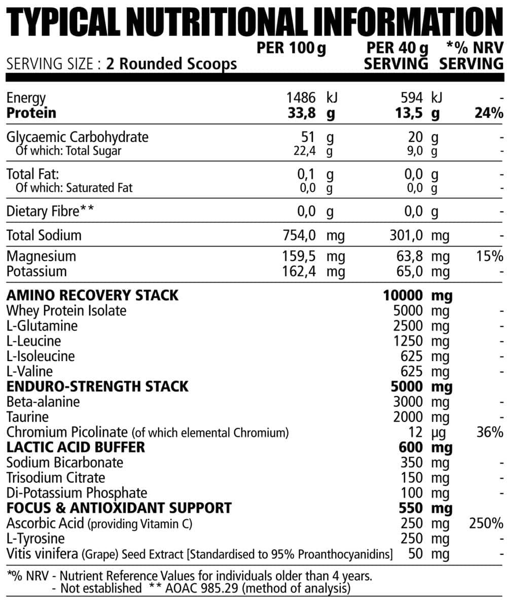 NPL Intra Load Mango Orange 800g Nutritable