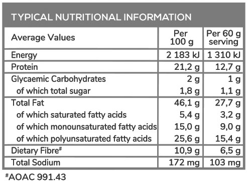 Lifestyle Food Vanilla & Chia Seed Nutritable