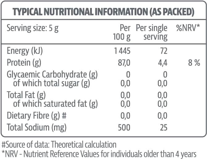Tony Ferguson Gelatine Powder 200g Nutritable