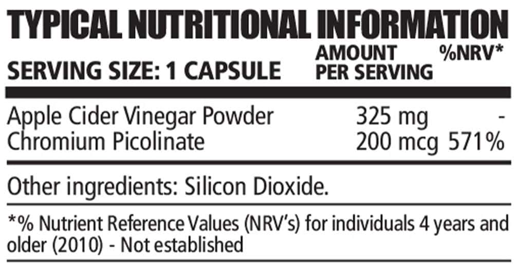 NPL Apple Cider Vinegar - 60 Caps