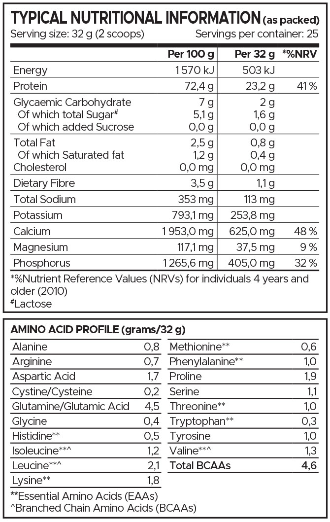 USN Casein Night Time Protein Choc 800g Nutritable