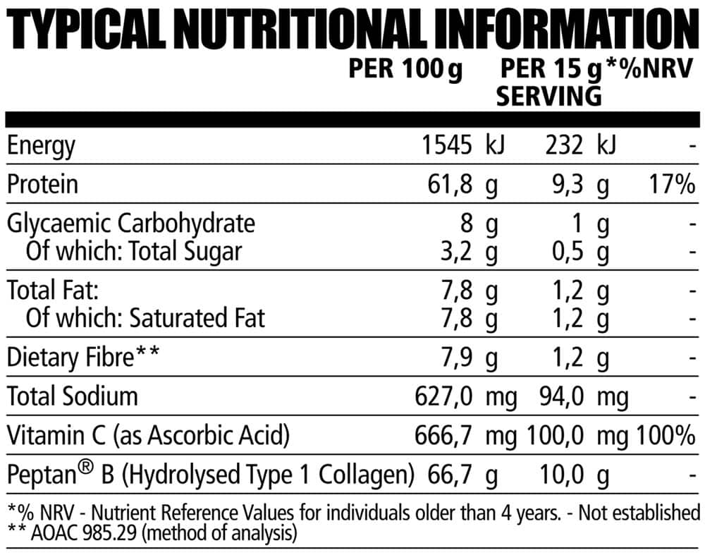 NPL Collagen Creamer Unflavoured 300g Nutritable