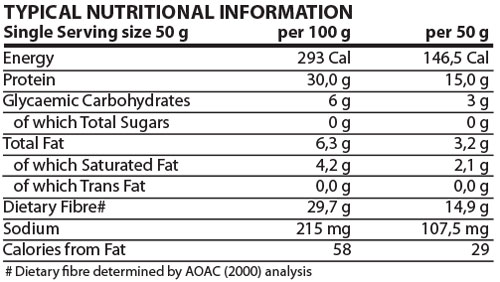 Youthful Living Nougat Protein Snack Bar Chocolate 50g Nutritable