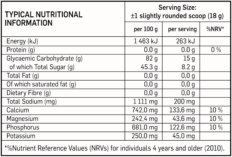 Pure Energy Mango Orange Nutritable, 500g