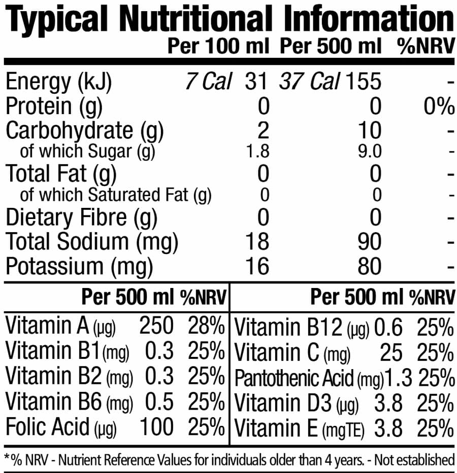 NPL Hustle Hydrade Isotonic Sports Drink Naartjie Nutritable