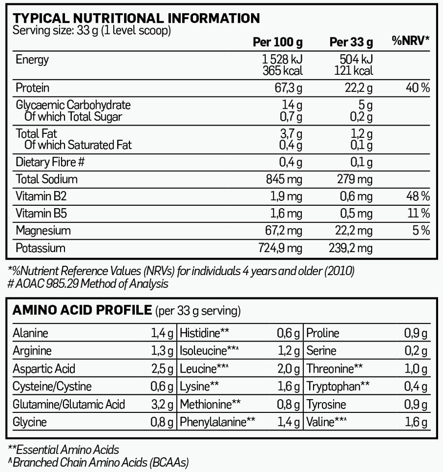 Primal Egg Protein Powder Vanilla 500g Nutritable