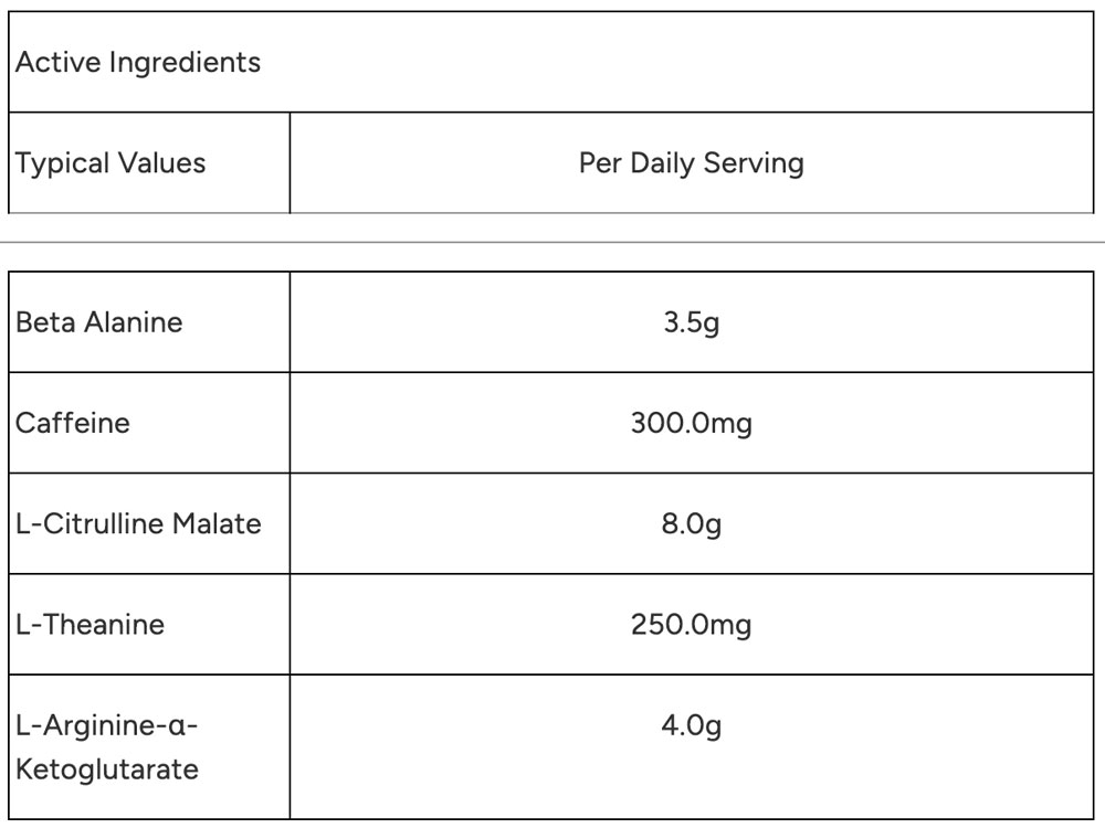 MyProtein Origin Pre-Workout Orange Mango 600g Nutritable