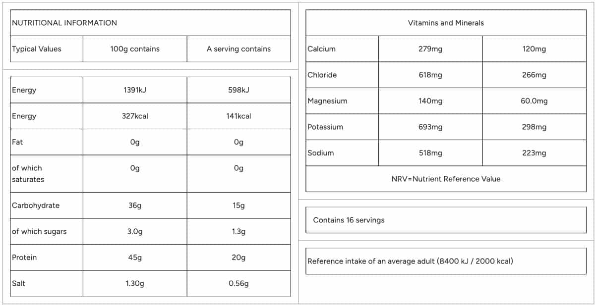 MyProtein Recovery Hyrox Post-Workout Orange Mango 688g Nutritable