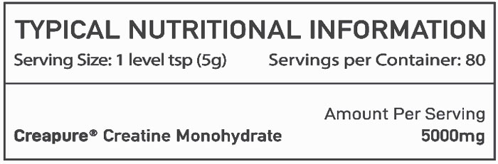 Foundation Creatine Monohydrate 200g Nutritable