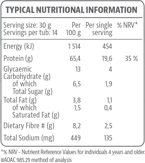 470098 whey protein vanilla 420g