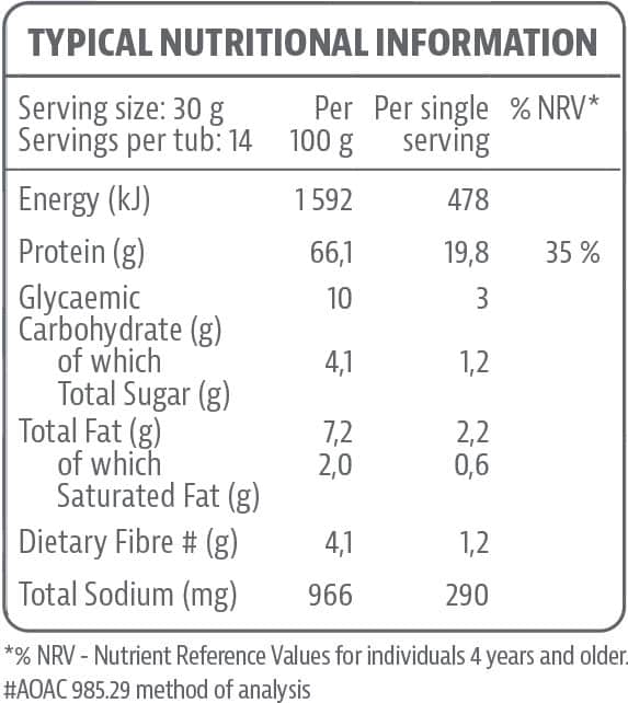 471171 plant based protein shake caramel toffee 420g