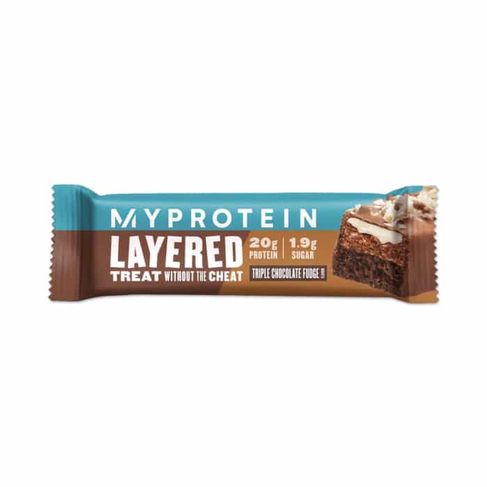 MyProtein Layered Protein Bar Triple Chocolate Fudge - 60g