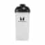 MyProtein Plastic Shaker Clear/Black - 600ml