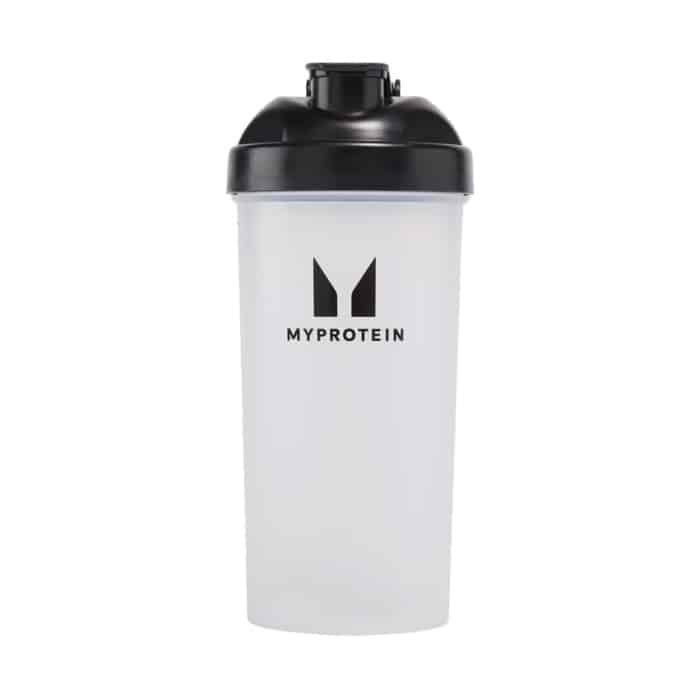 MyProtein Plastic Shaker Clear/Black - 600ml