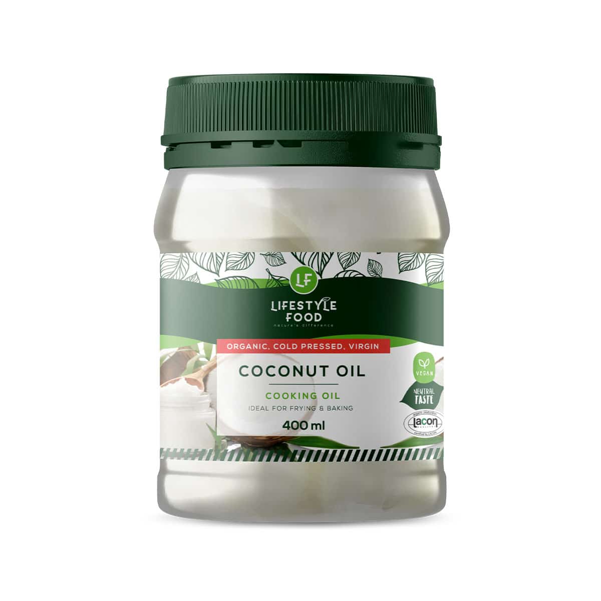 Lifestyle Food Organic Virgin Coconut Oil - 400ml
