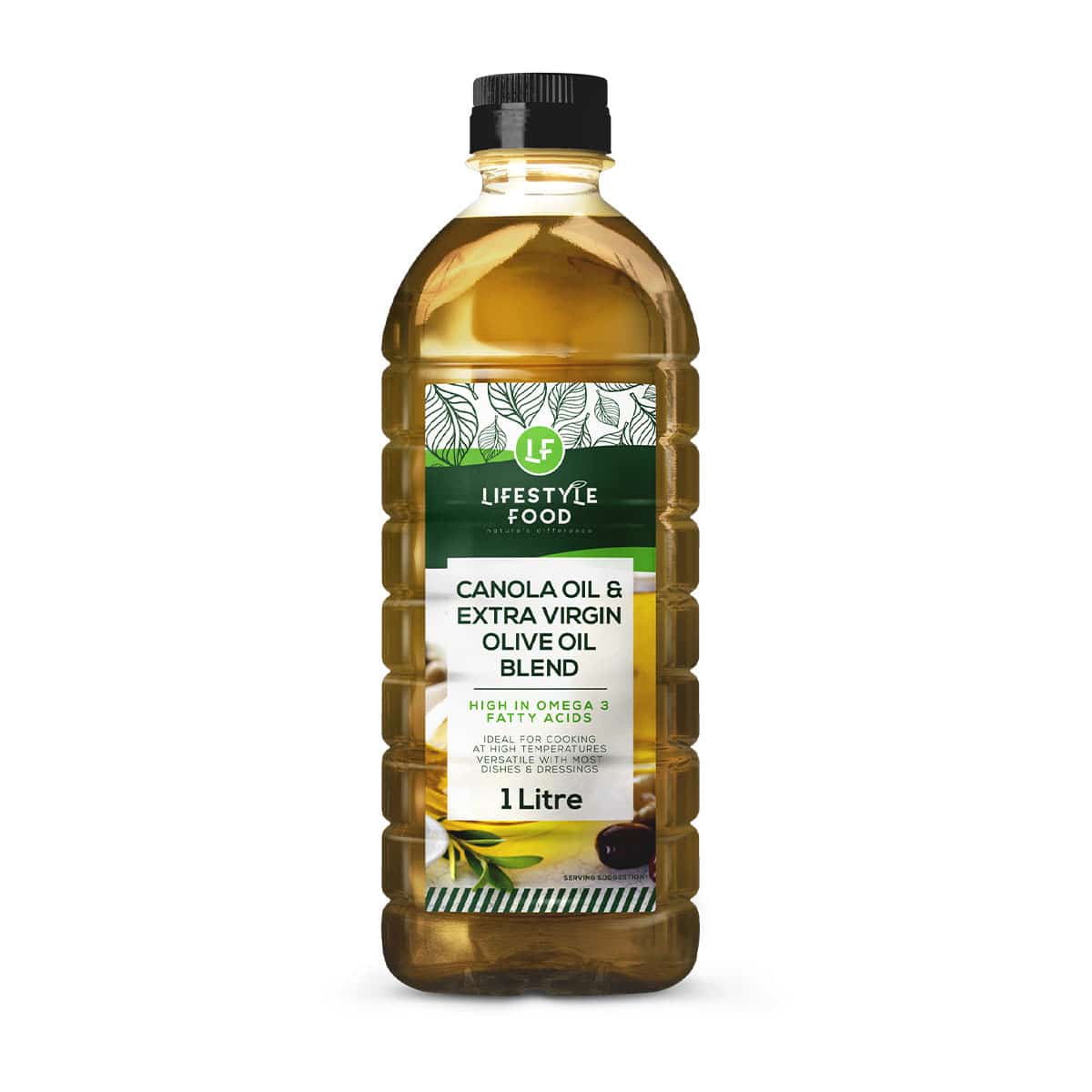 Lifestyle Food Canola Oil & Extra Virgin Olive Oil Blend - 1 Litre