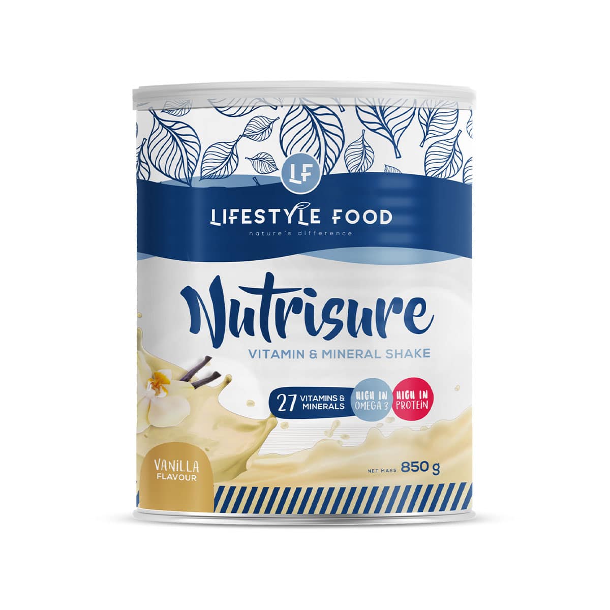 Lifestyle Food Nutrisure Shake Vanilla - 850g