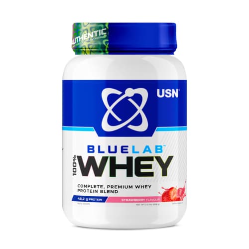 USN Blue Lab Whey Protein Strawberry - 908g