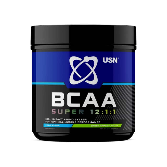 USN BCAA Super 12:1:1 Stim Free Green Apple - 315g