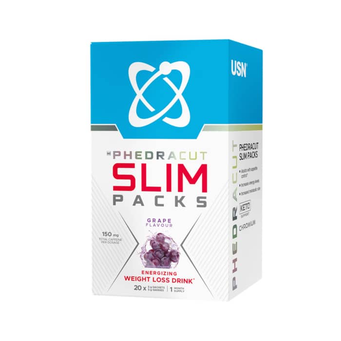 USN PhedraCut Slim Packs Grape - 20 Sachets