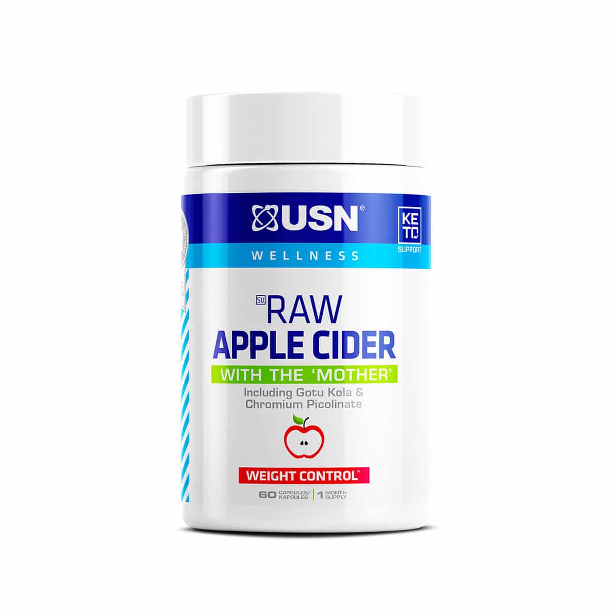 USN Wellness Apple Cider Vinegar 60 Caps DisChem Living Fit