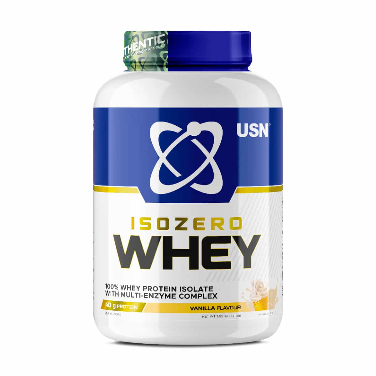 USN Isozero Whey Protein Vanilla - 1.6kg
