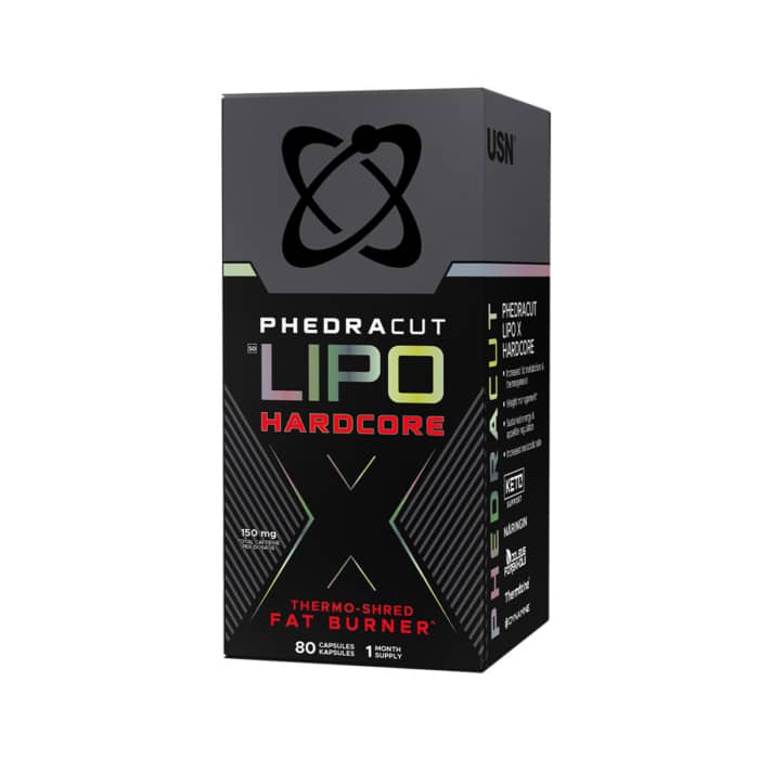 USN PhedraCut Lipo X Hardcore Fat Burner - 80 Caps