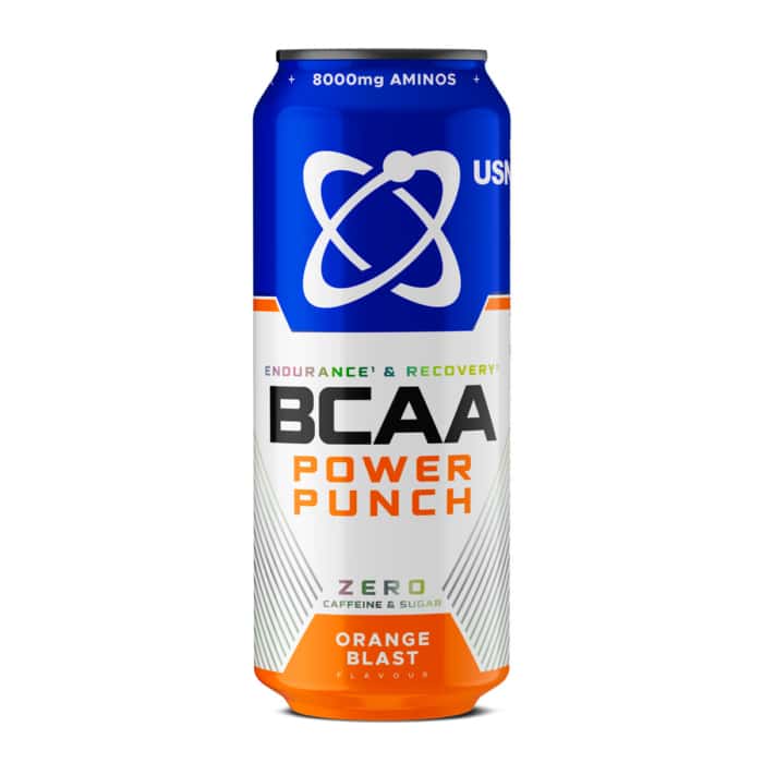 USN BCAA Power Punch Energy Drink Orange - 500ml