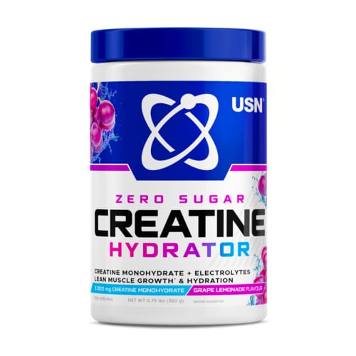 USN Zero Sugar Creatine Hydrator Grape - 360g