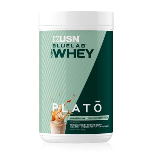 USN Plato BlueLab 100% Whey Protein Coffee Freezo - 704g