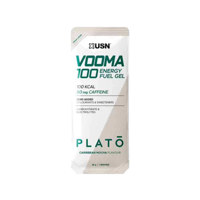 USN Plato Vooma Energy Fuel Gel Caribbean Mocha - 36g
