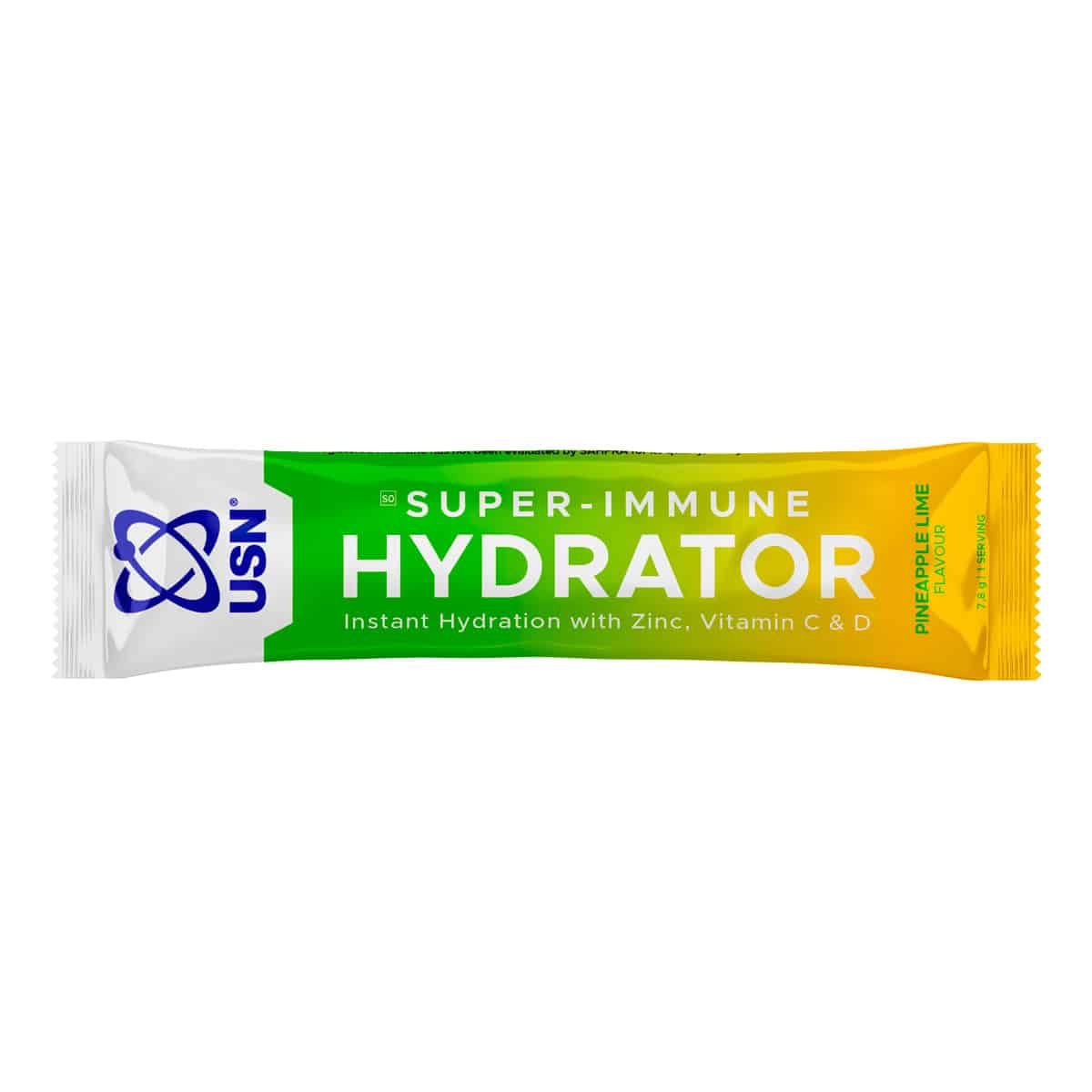 USN Immune Hydrator Sachet Pineapple Lime - 8g