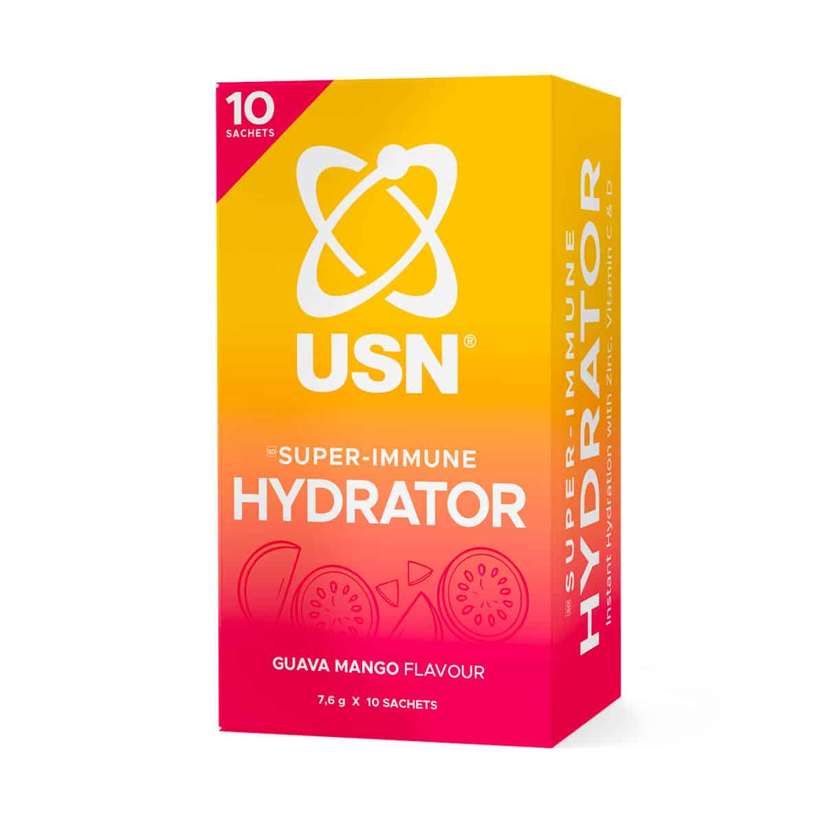 USN Immune Hydrator Sachet Guava Mango - 10 Pack