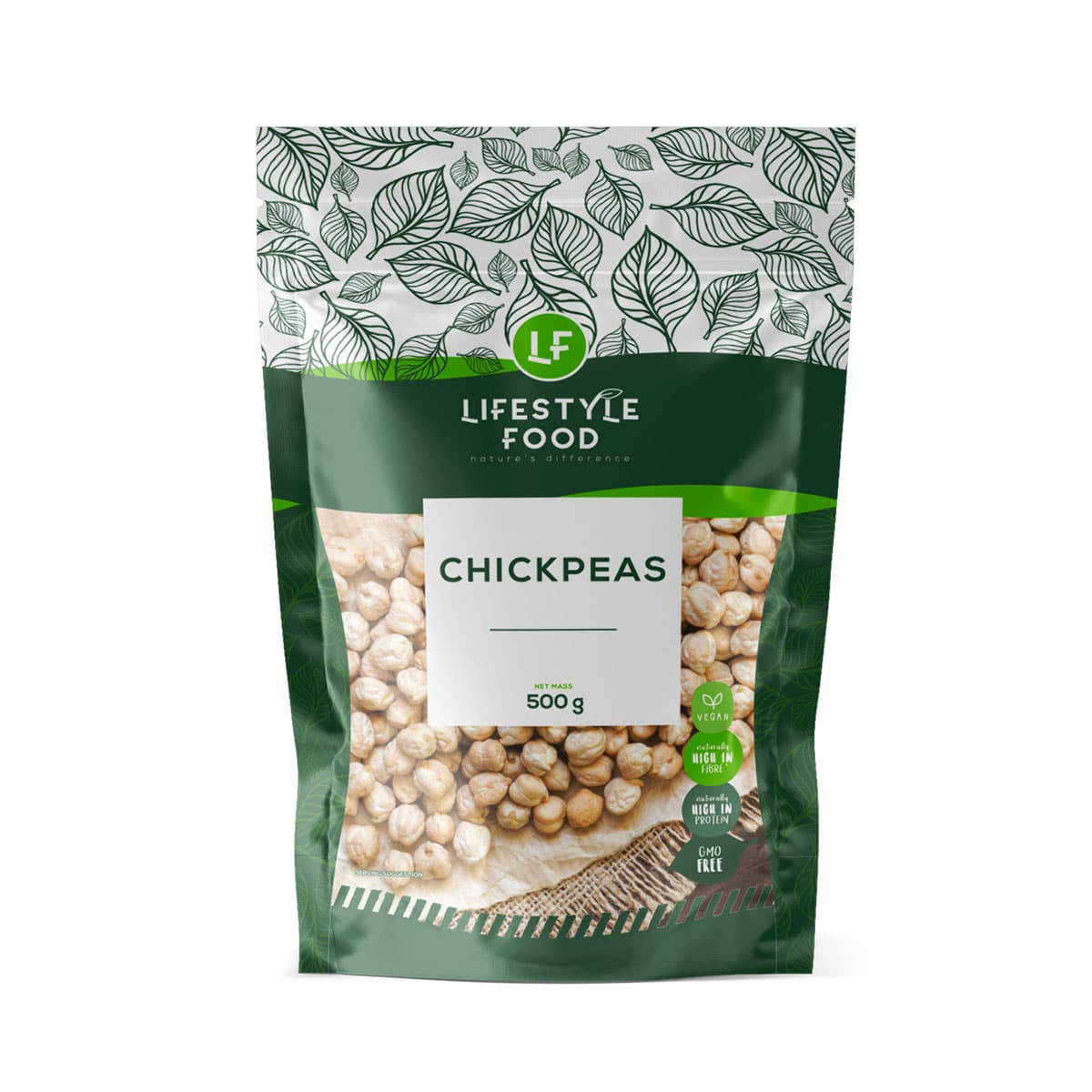 Lifestyle Food Raw Chickpeas - 500g