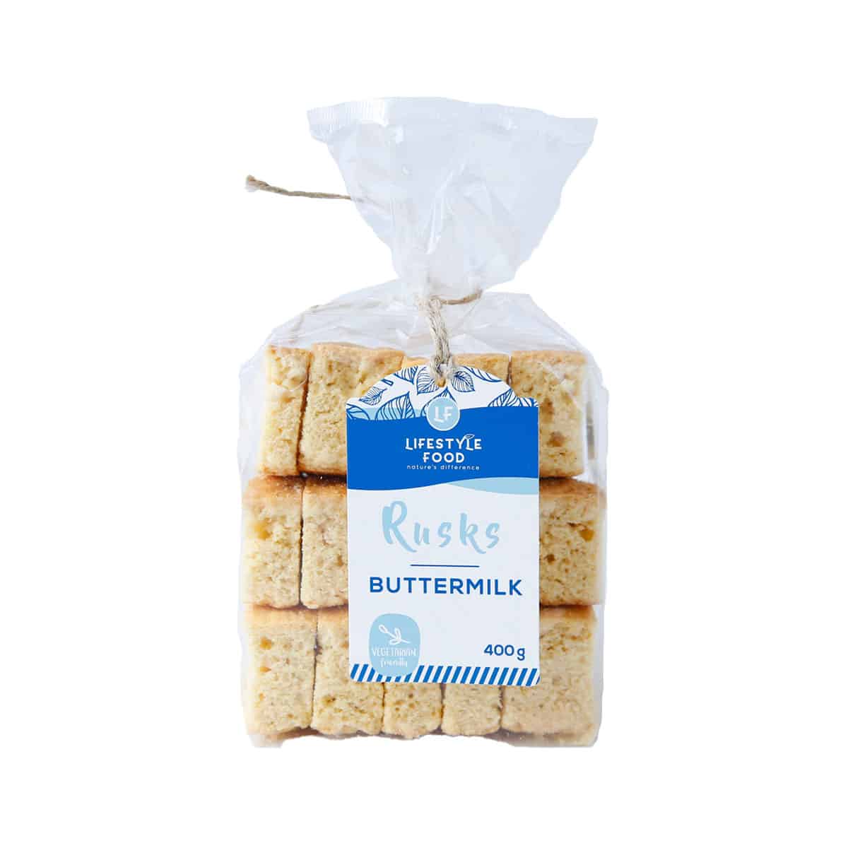 Lifestyle Food Buttermilk Rusks - 400g