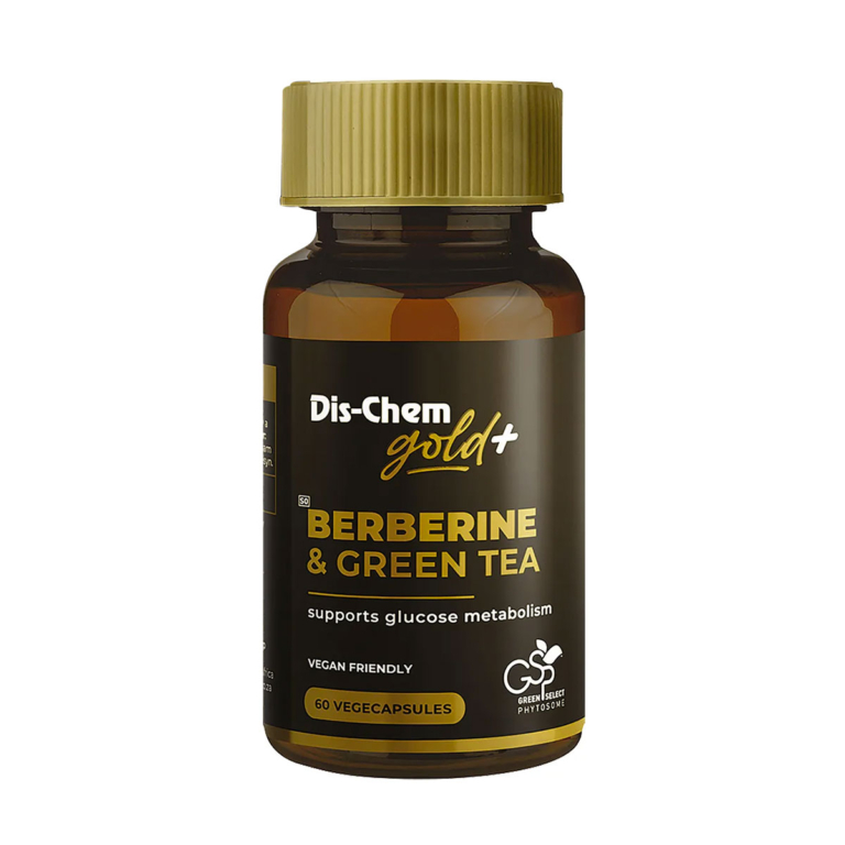 Dis-Chem Gold Berberine and Green Tea - 60 Vegecaps | Dis-Chem Living Fit