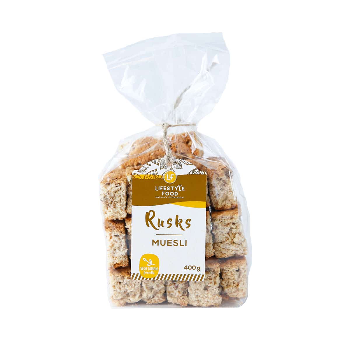 Lifestyle Food Muesli Rusks - 400g