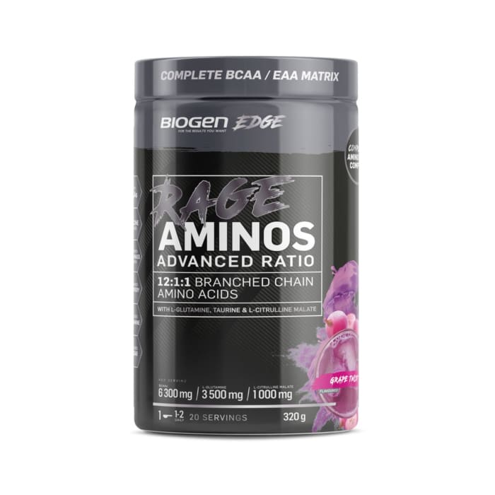 Biogen Rage Aminos 12:1:1 Grape - 320g