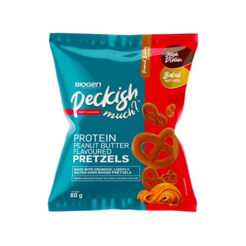 Biogen Protein Peanut Butter Pretzels - 60g