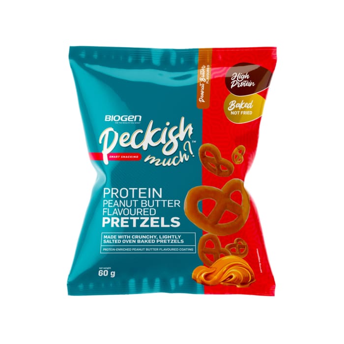 Biogen Protein Peanut Butter Pretzels - 60g