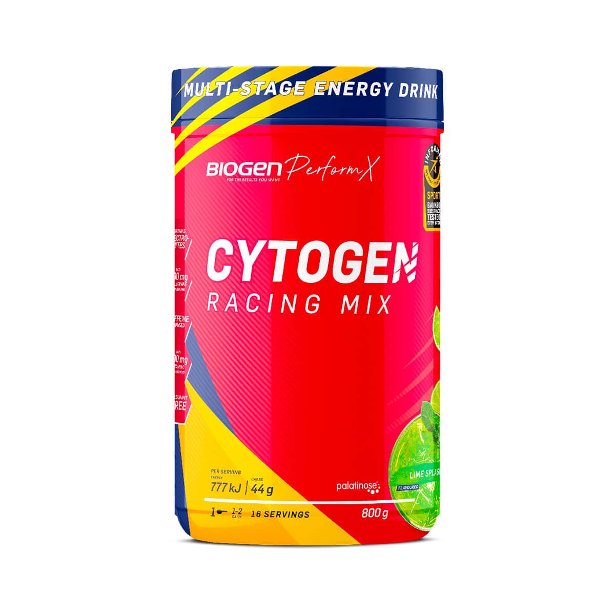 Biogen Cytogen Race Mix Lime Splash - 800g