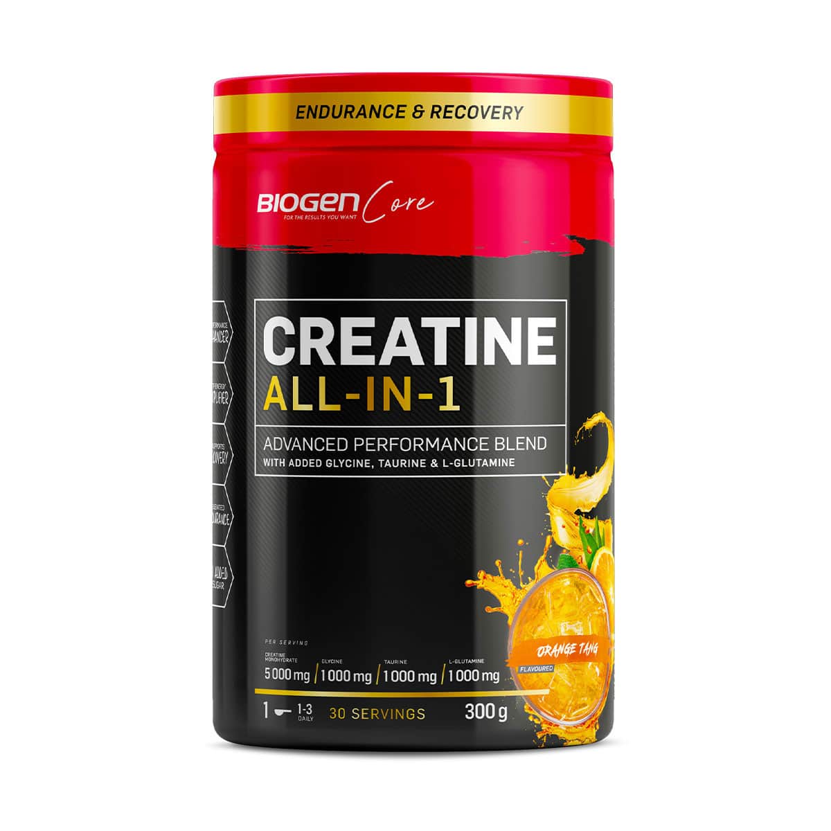 Biogen Creatine All-In-1 Orange Tang - 300g