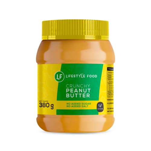Lifestyle Food Peanut Butter Crunchy - 380g