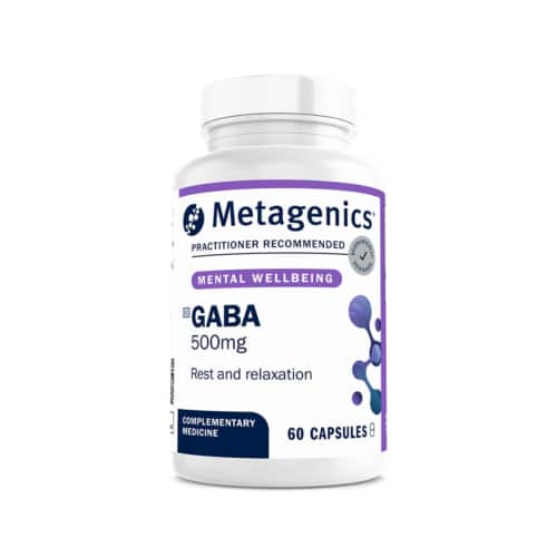 Metagenics GABA 500mg - 60 Caps