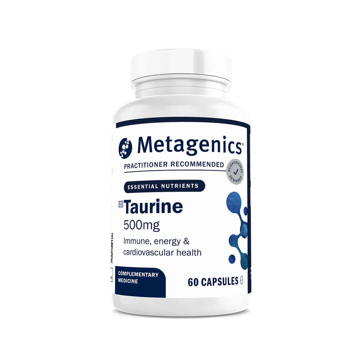 Metagenics Taurine 500mg - 60 Caps
