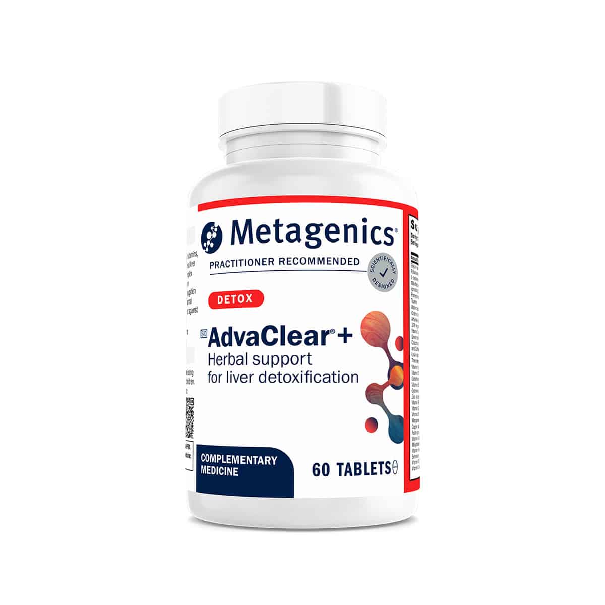Metagenics AdvaClear Plus Liver Detox - 60 Tabs